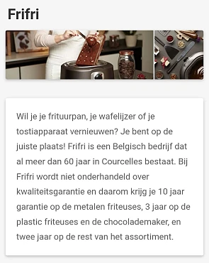 15% korting Frifri