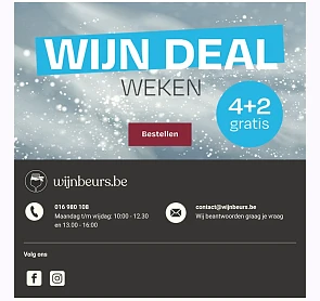 Wijnbeurs 4 + 2 gratis
