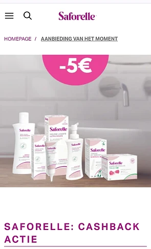 SAFORELLE cashback €5