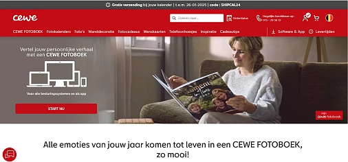 CEWE gratis verzending