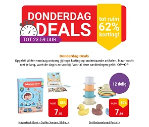 Lobbes: tot -62% korting op speelgoed