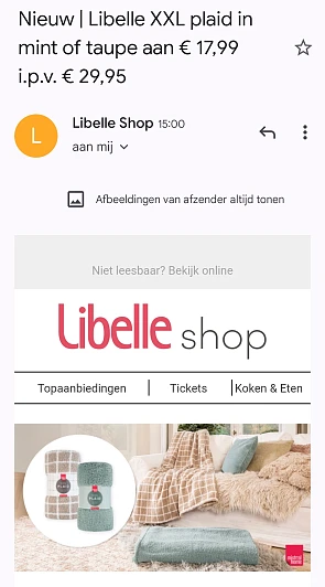 Een XXL teddy plaid libelle shop