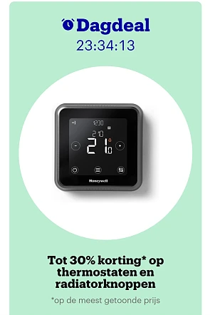 Dagdeal: Tot 30% korting op slimme thermostaten en radiatorknoppen bij bol.com