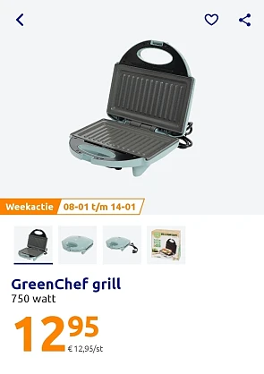 GreenChef grill