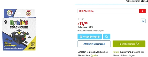 -40% Rubik's Coach Cube 🌈 Dreamland