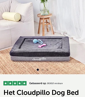 Cloudpillo Dog Bed
