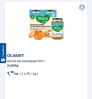 Collect&Go Olvarit €0,99/potje
