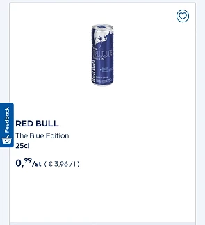 Collect&go RED BULL The Blue Edition 25cl