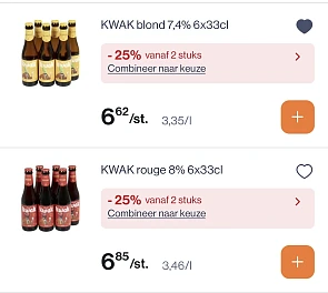 Kwak bier in promo