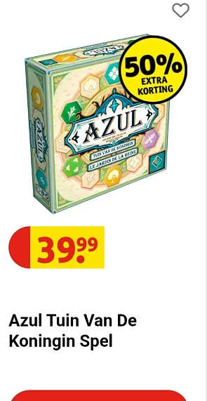 Azul Tuin Van De Koningin Spel -50% op kruidvat.be