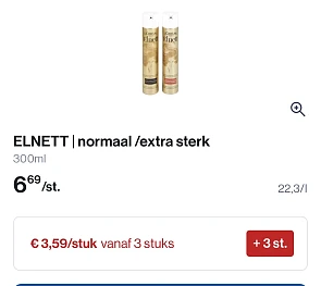 Elnett haarlak 300 ml