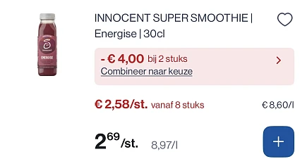 Innocent super smoothie