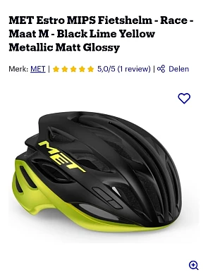 MET Estro MIPS racehelm