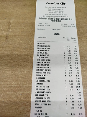 Aankoop Carrefour hyper: korting pasta en Imperial
