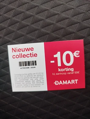 €10 korting damart