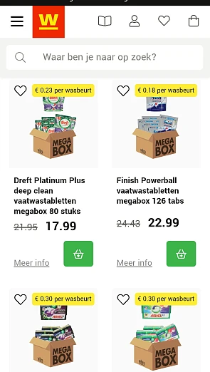 Huishoudvoordeel bij Wibra tot 50%
