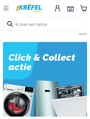 Krefel Click & Collect Actie €30
