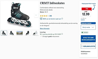 Inlineskates voor volwassenen