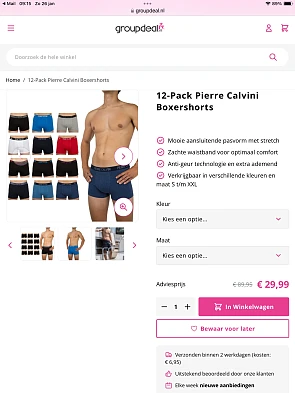 Pierre cardin boxershorts