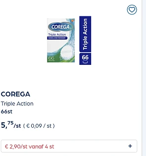 Collect&go COREGA Triple Action 66st