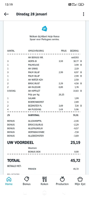 €25,19 korting ah