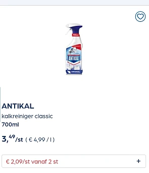 Collect&go ANTIKAL kalkreiniger classic 700ml