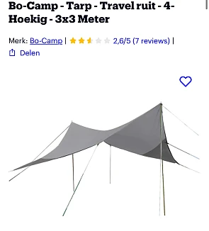 Bo-Camp Tarp