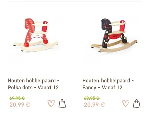 Houten hobbelpaard