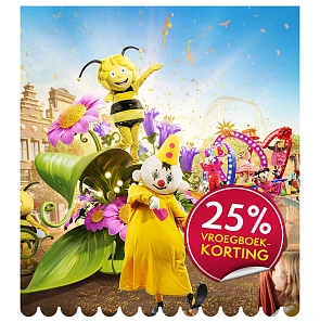 Krijg 25% korting cadeau voor de 25ste verjaardag van Plopsaland! 🎠