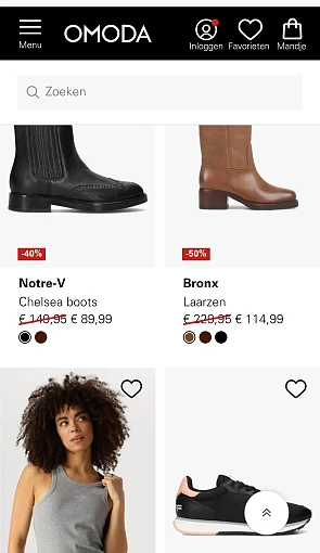 Omoda tot wel 70%