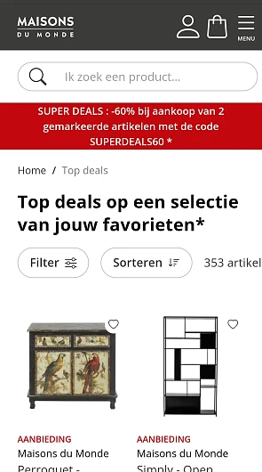 Maison du monde 60%