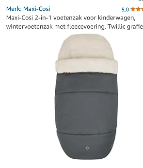 Voetenzak buggy