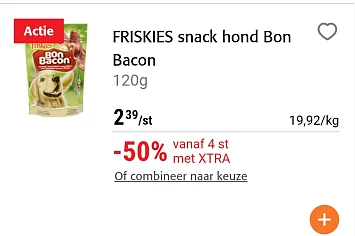Hondensnack friskies colruyt