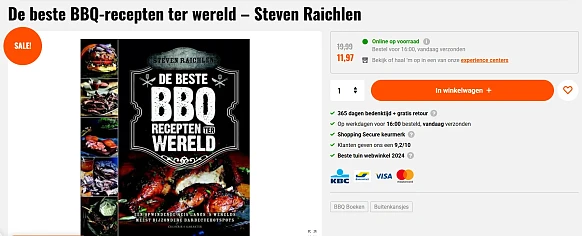 -40% De beste BBQ-recepten ter wereld 🥩