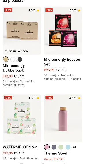 Waterdrop 40%