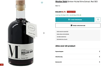 -50% Mulled Wine extract, rood 🍷