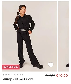 Jumpsuit met riem voor €10,00 op jbc.be