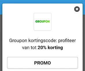 Groupon 20% extra