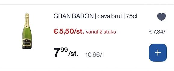 Gran baron cava brut 75 cl
