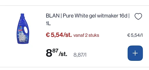 Blan pure white gel witmaker 16 d