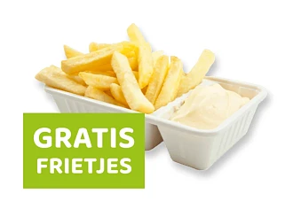Gratis frietjes bij Horta
