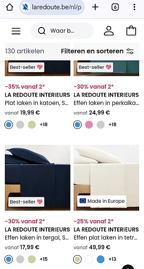 La Redoute 35%