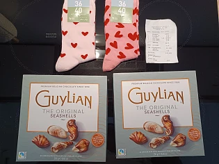 Guylian zeevruchten 1+1