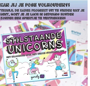 Spel: stilstaande unicorns 🦄
