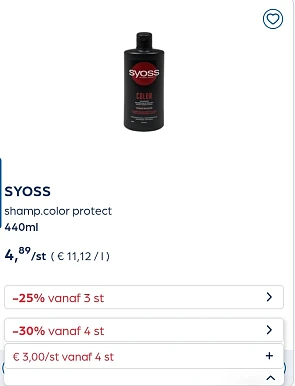 Collect&go SYOSS shamp.color protect 440ml