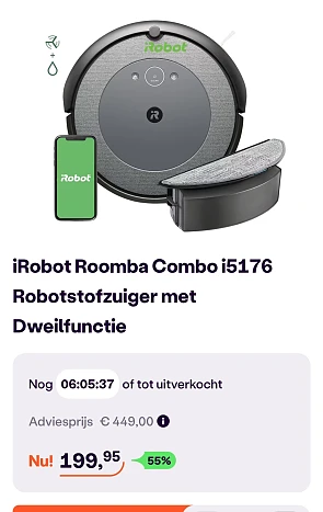 iRobot Roomba Combo i5176