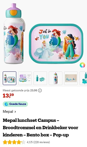 Mepal lunchset Disney Princess