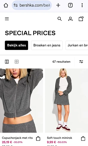 Bershka 50%