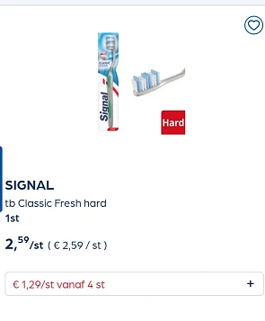 Collect&go SIGNAL tb Classic Fresh hard 1st