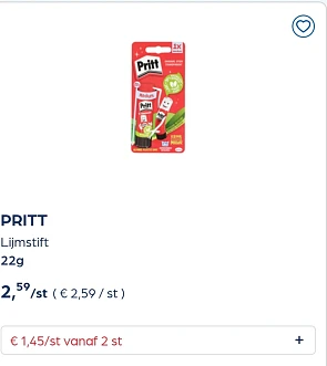 Collect&go PRITT Lijmstift 22g